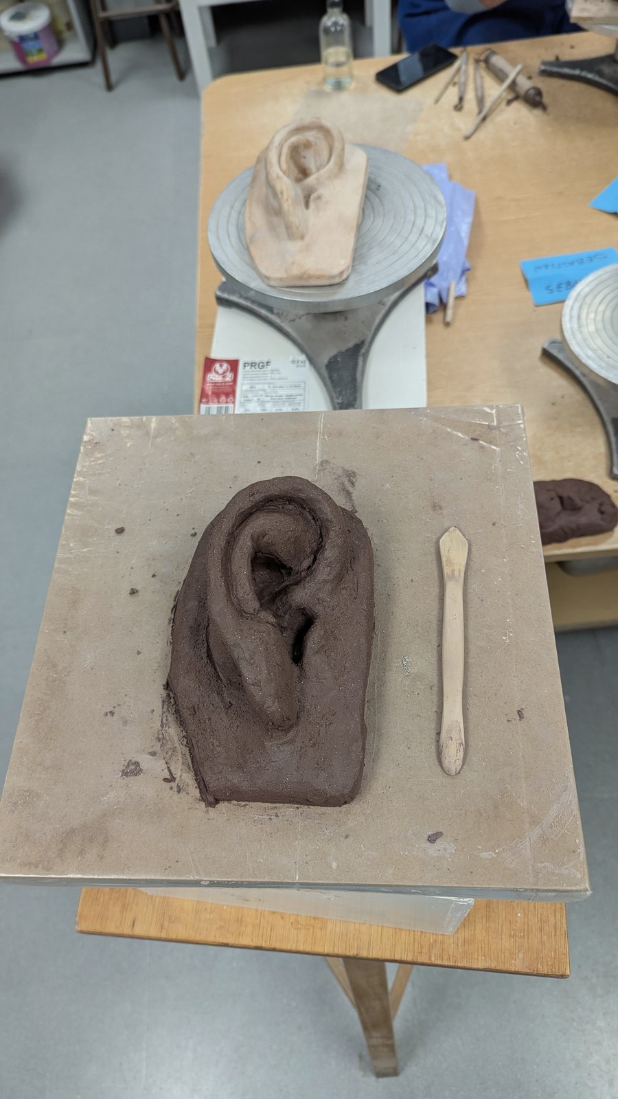 Ear Study (Relief) – image 2