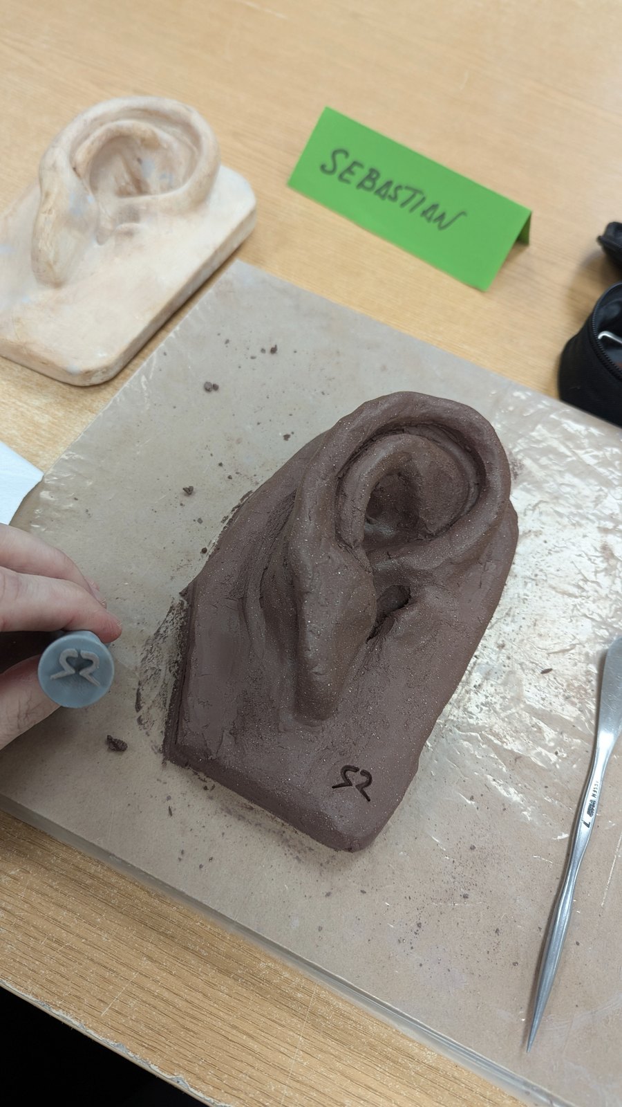 Ear Study (Relief) – image 4