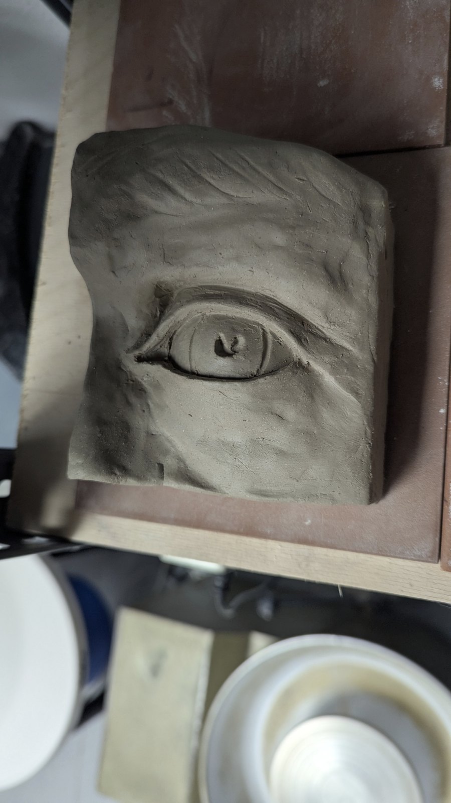 Eye Study (Relief) – image 1